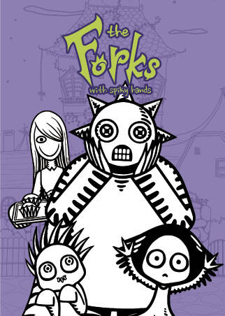 The Forks with Spiky Hands