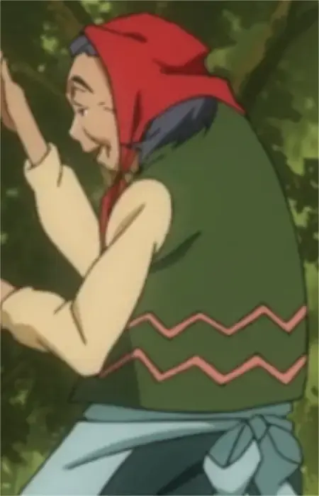 Old Woman in Green