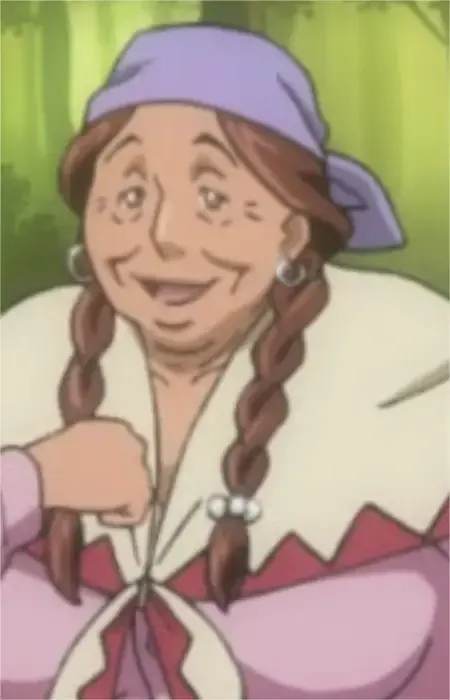 Old Woman in Pink