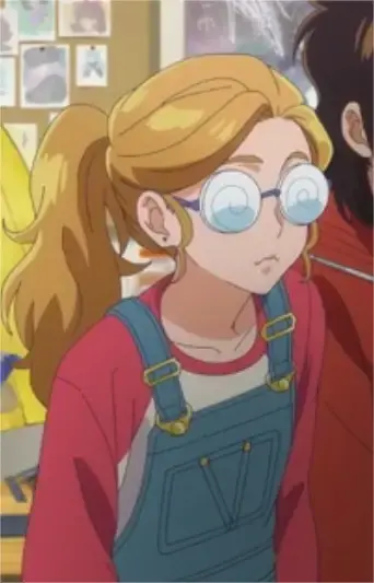 Spiral Glasses Girl